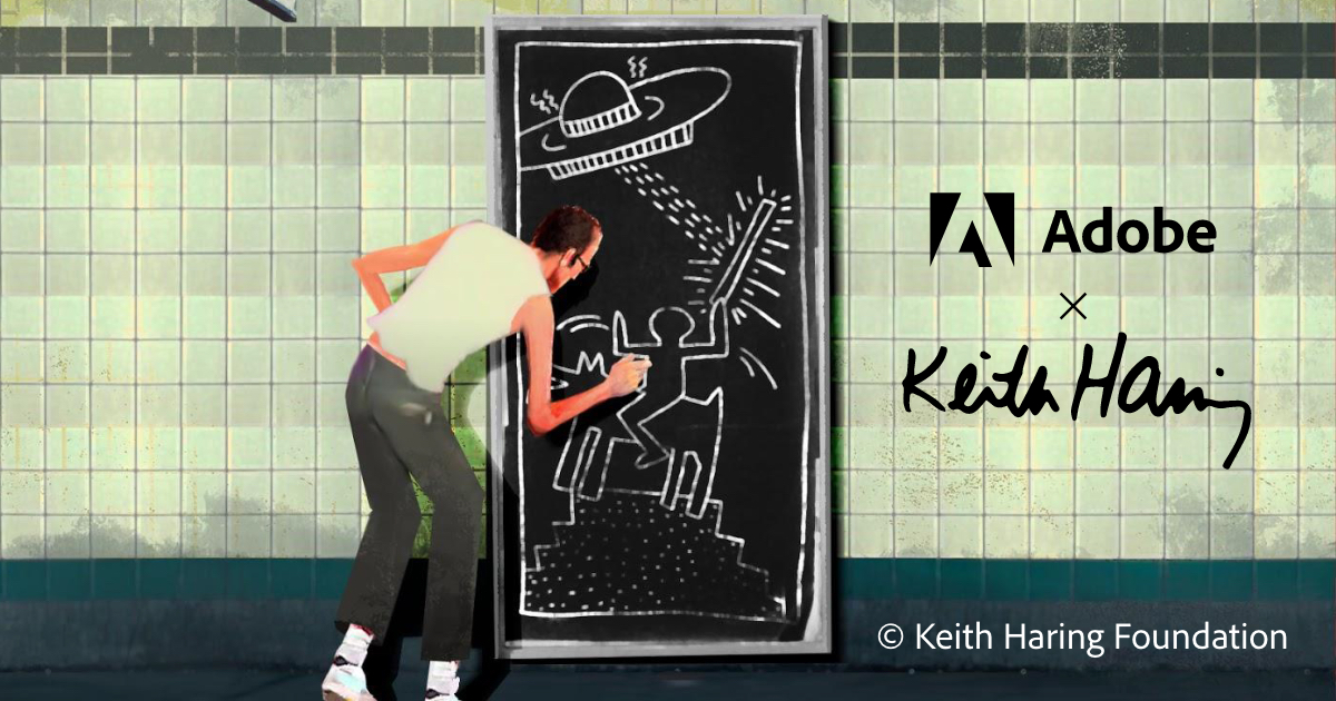 Kiblind x Adobe : Concours Keith Haring