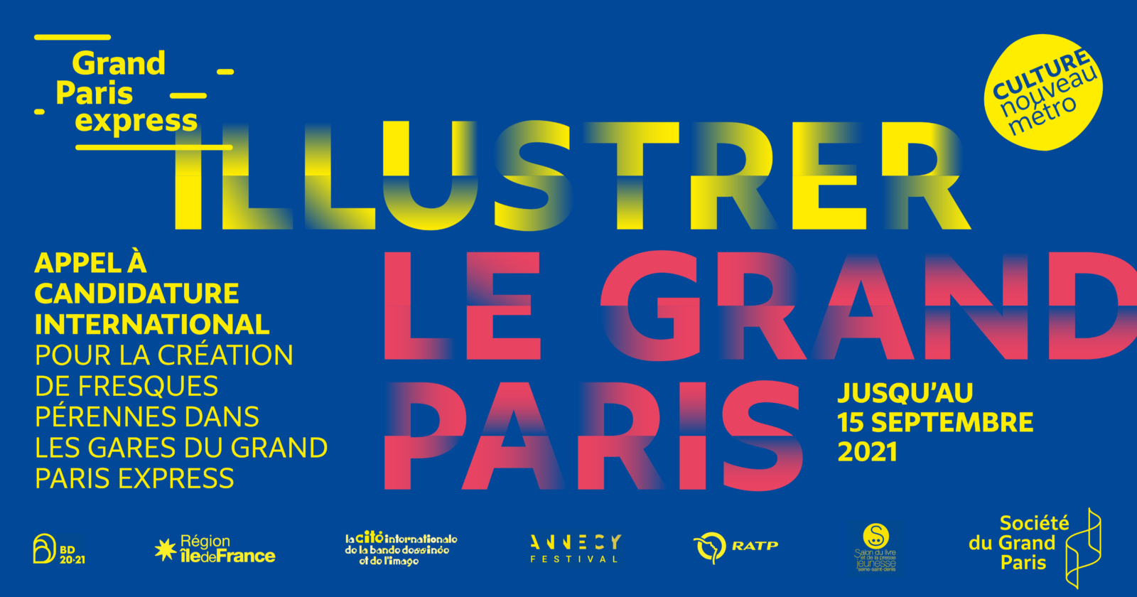 Concours : « Illustrer le Grand Paris » propose aux artistes de dessiner les fresques des quais des futures gares