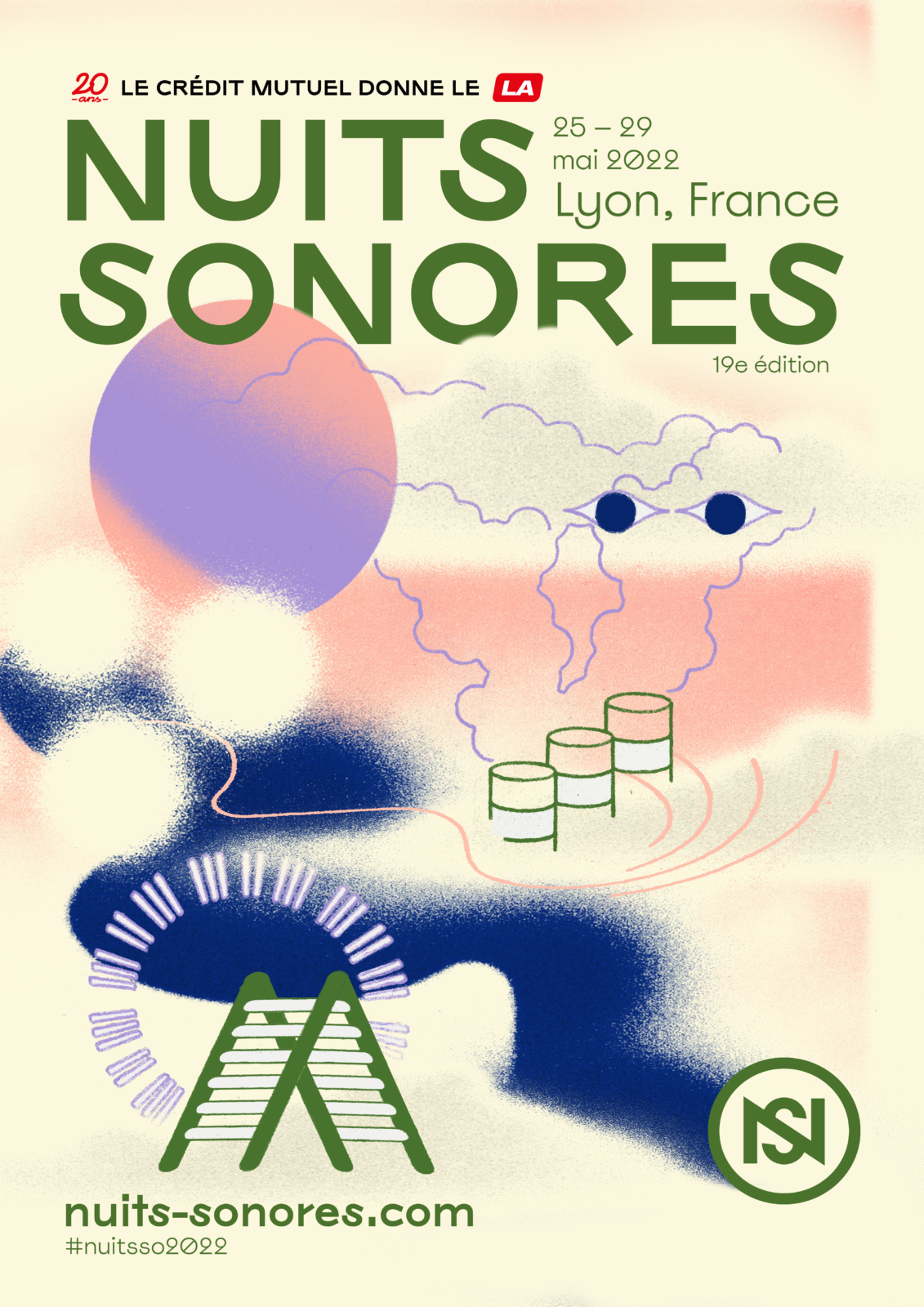 DA de festival : Nuits Sonores 2022 par Alexis Jamet