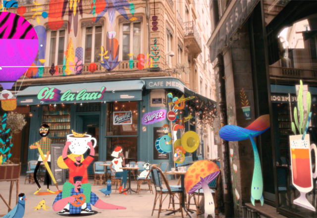 5 artistes rendent hommage aux Cafés avec Photoshop
