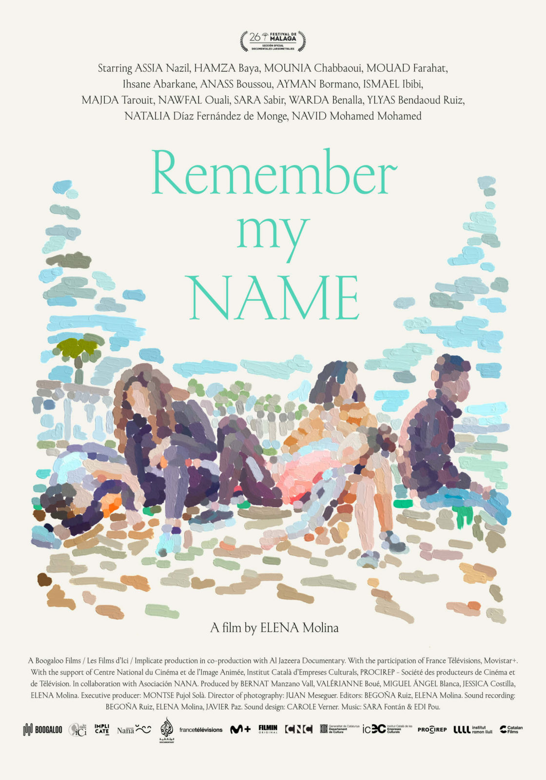 Affiche de documentaire "Remember my name" par Luis Mazòn