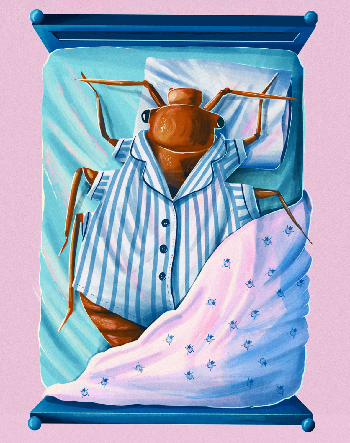Bedbugs by Katty Huertas - Kiblind magazine thème insectes
