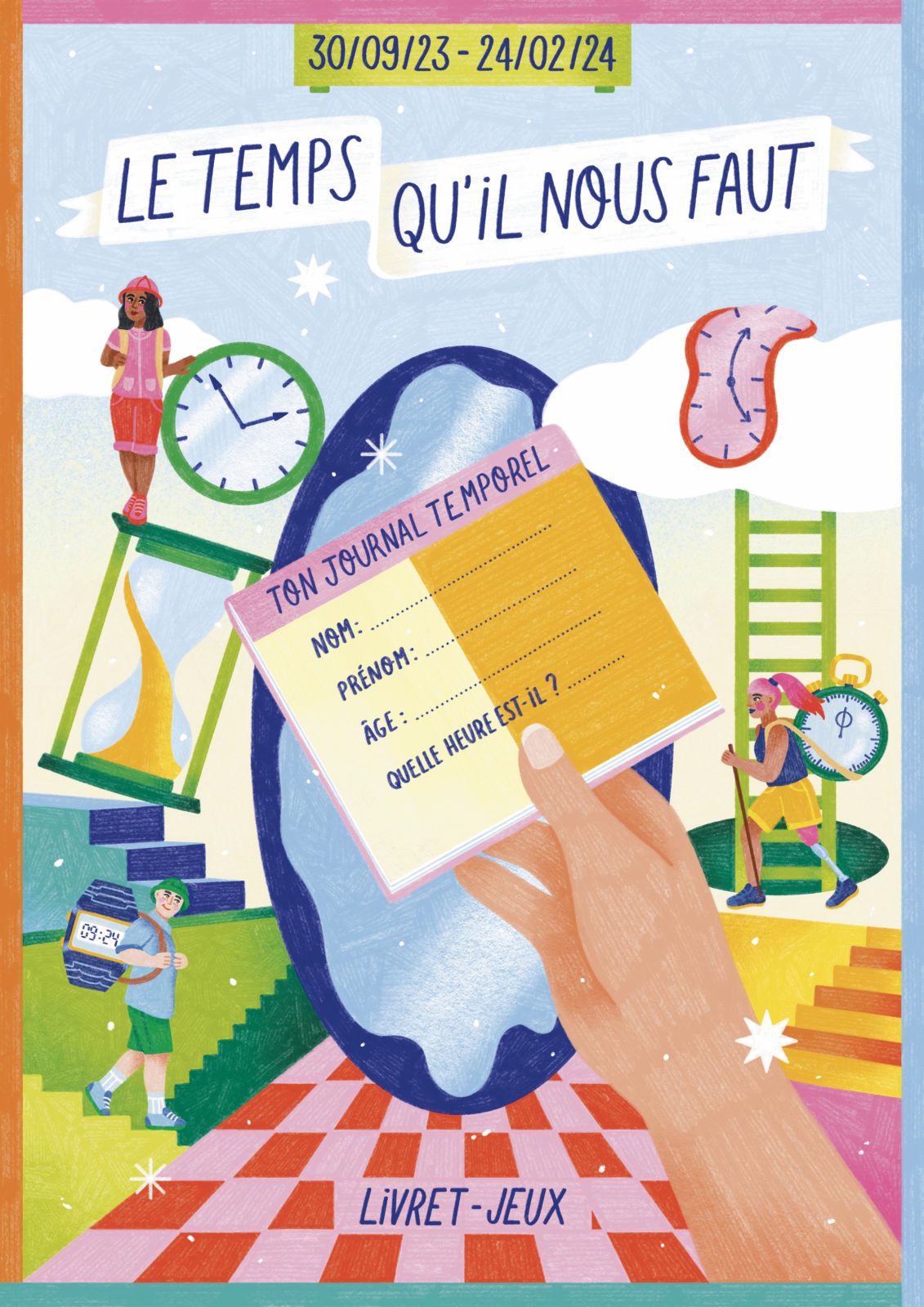 Le temps qu'il nous faut mais social club limistic carnet jeunesse expo 2023 2024
