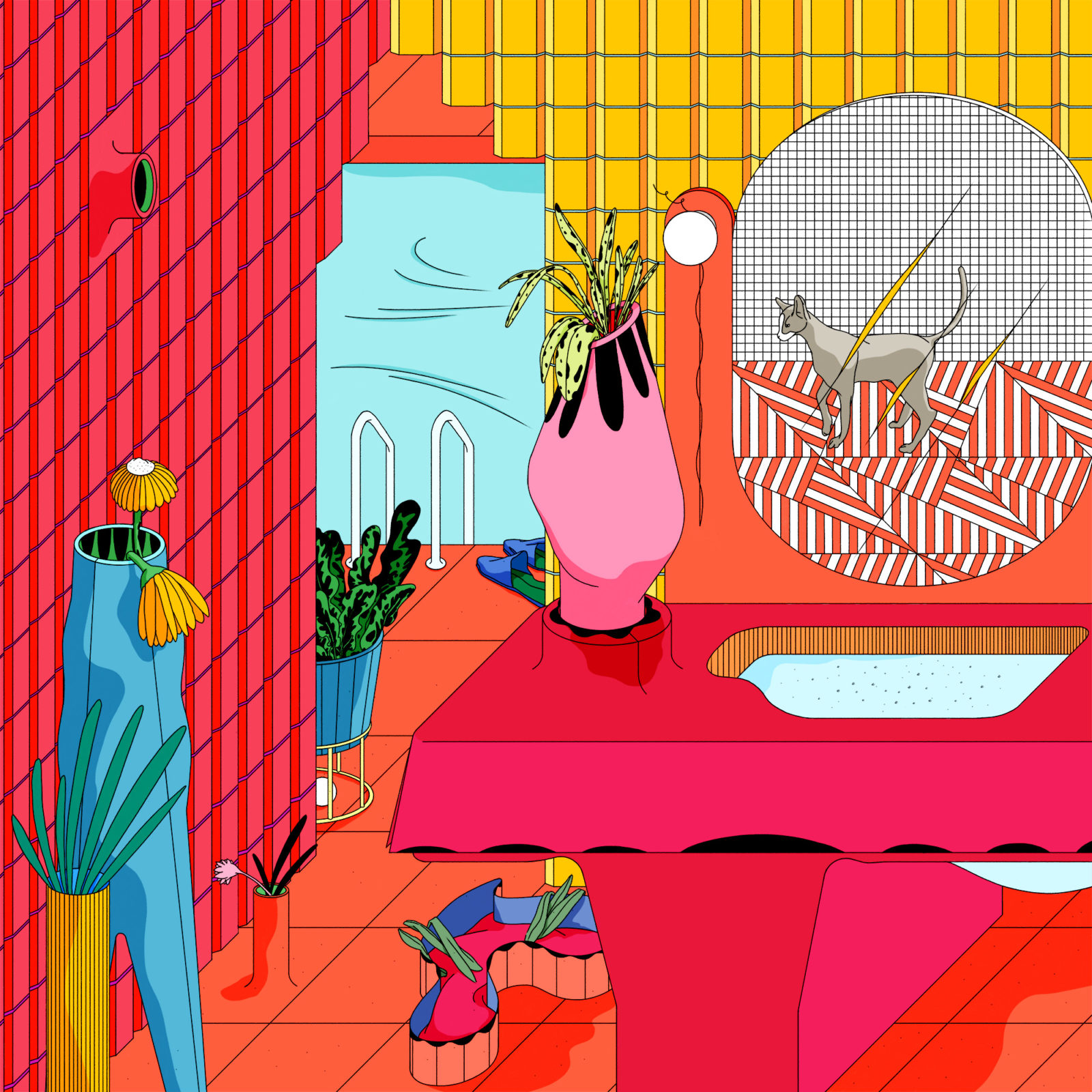 House Carolina Moscoso Illustration 