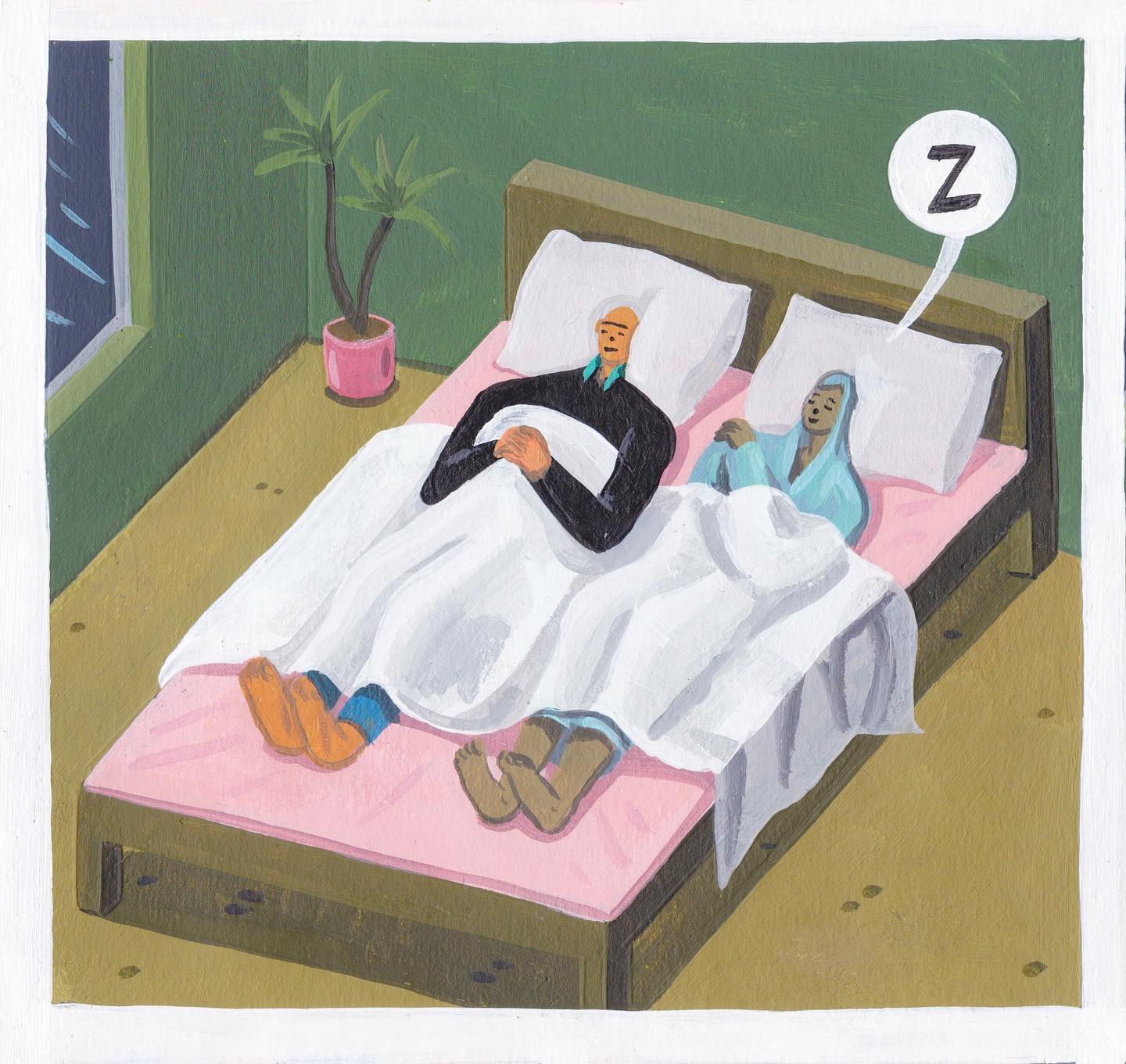 Brecht Vandenbroucke kiblind magazine theme lit bed