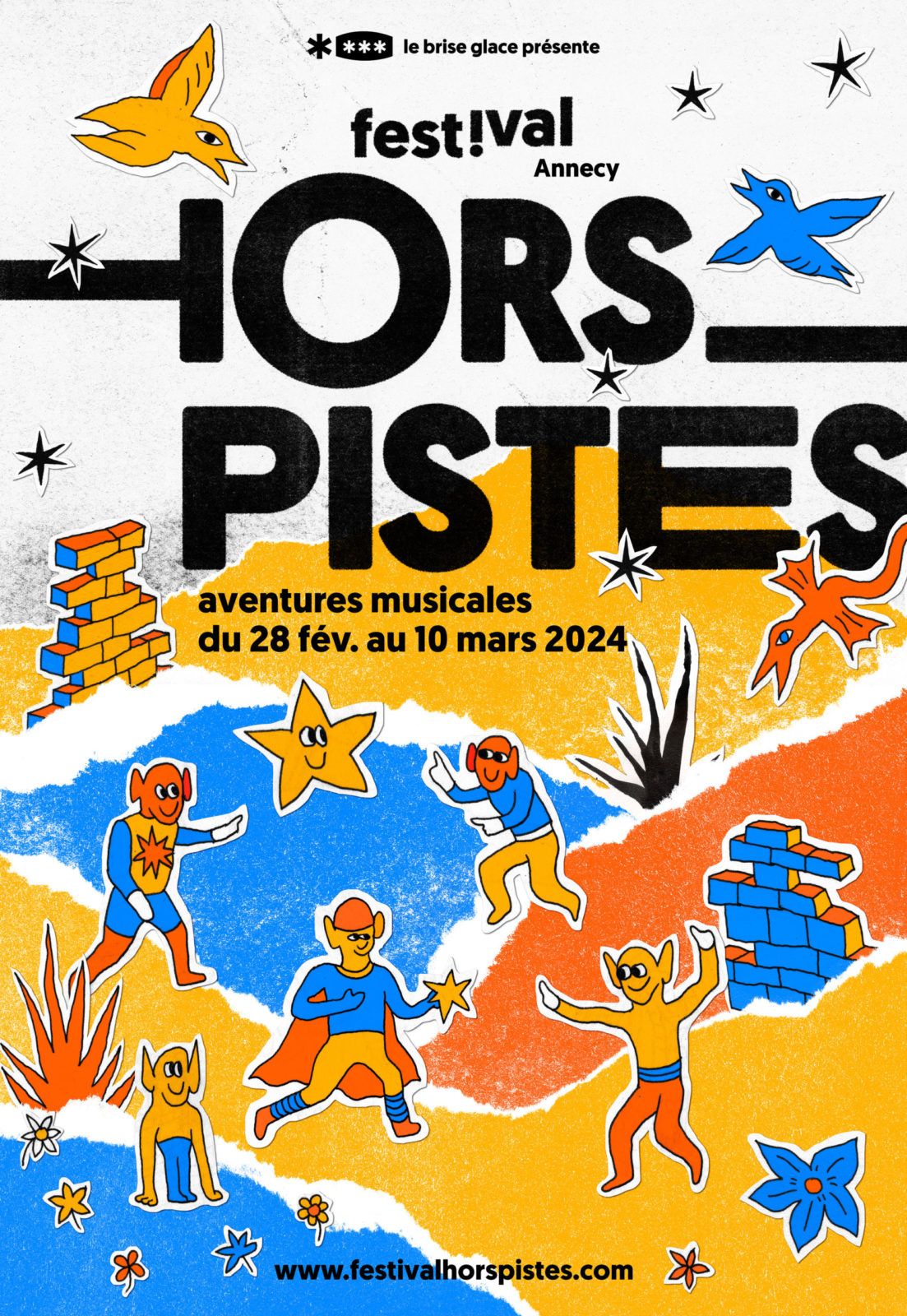 Festival Hors Pistes 2024 affiche Félix Ernoult Annecy