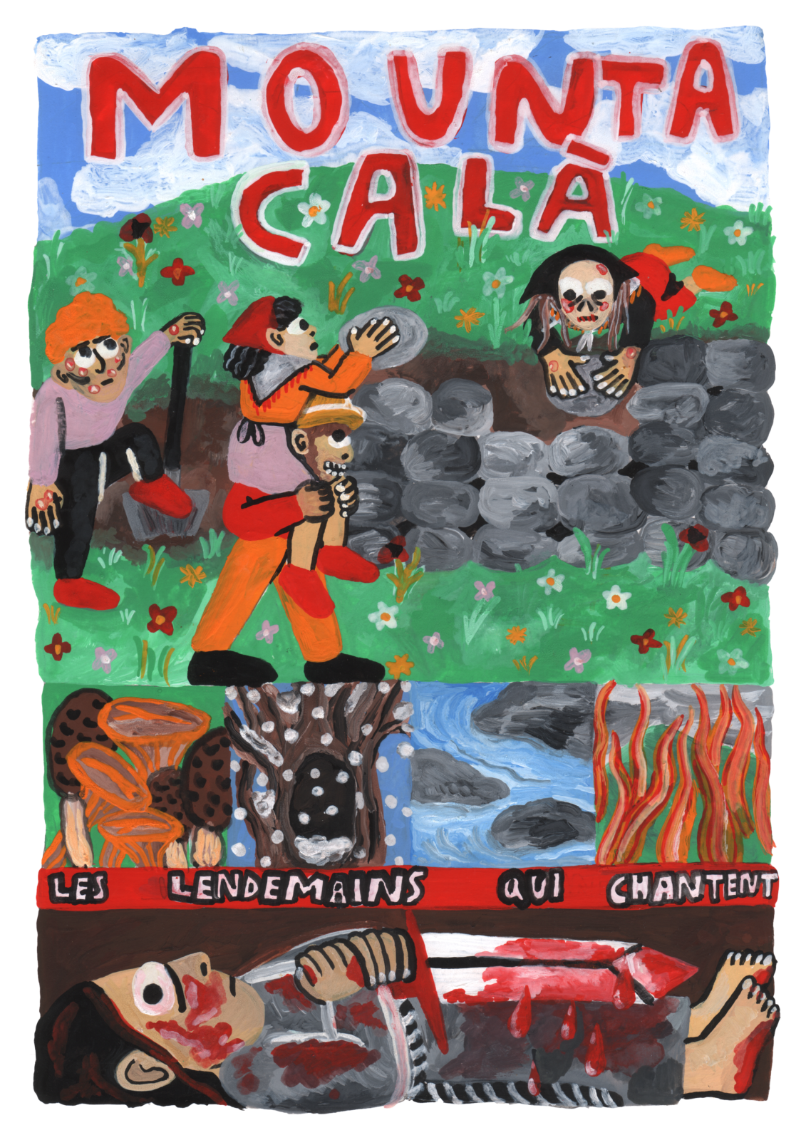 Mounta Calà couverture provisoire - Mathilde Paix