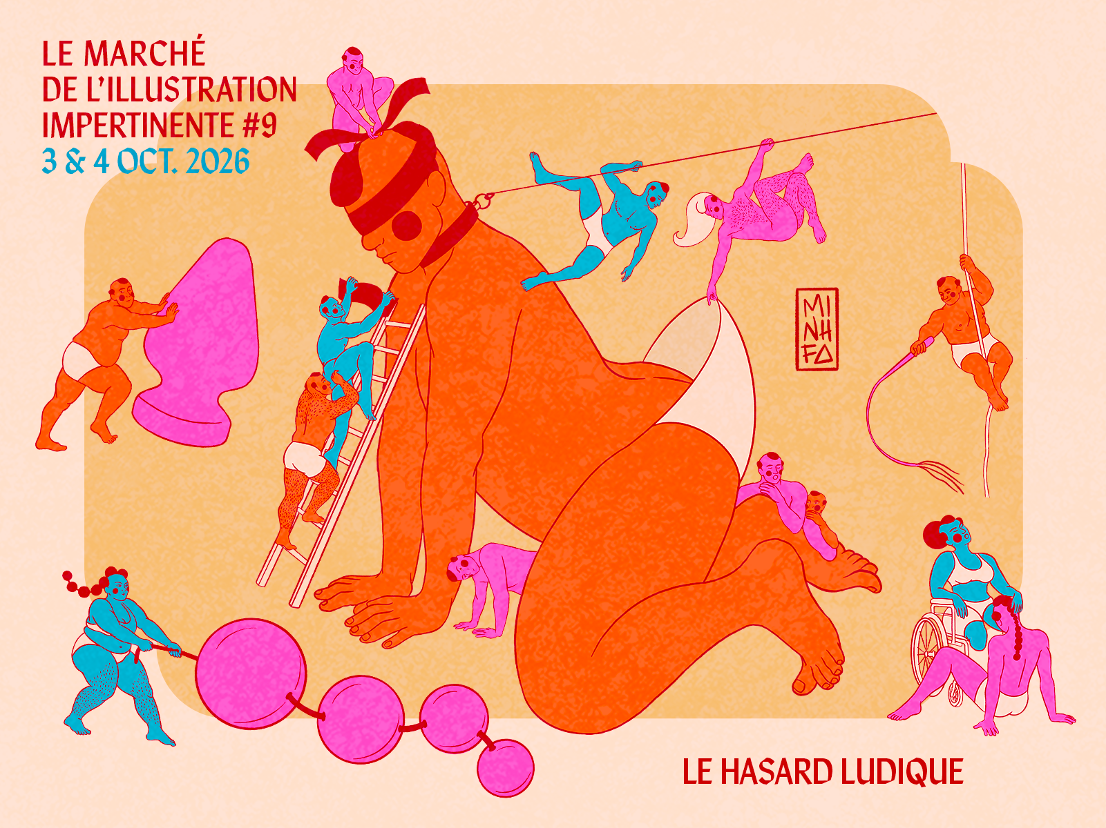 Interview : MINH FÂ x LE HASARD LUDIQUE « Le Marché de l’Illustration Impertinente »